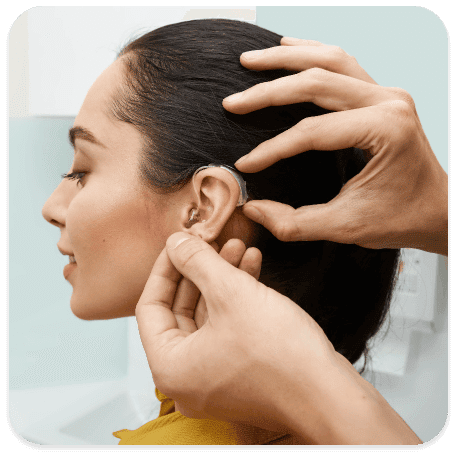 hearing aid fitting at Hearing Rehabilitation Center, MI